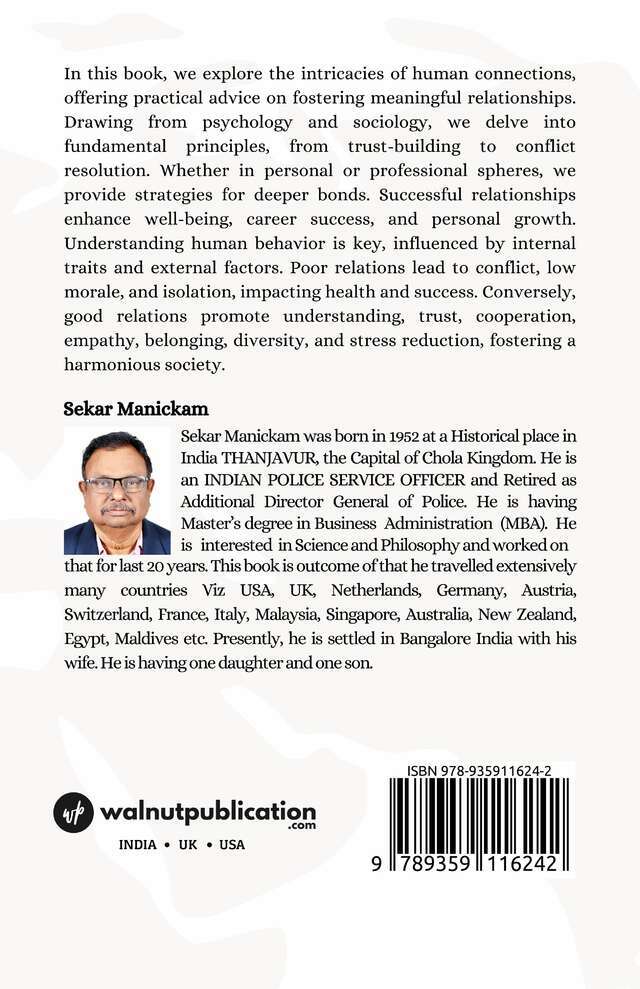 How to Make Successful Human Relations back cover view