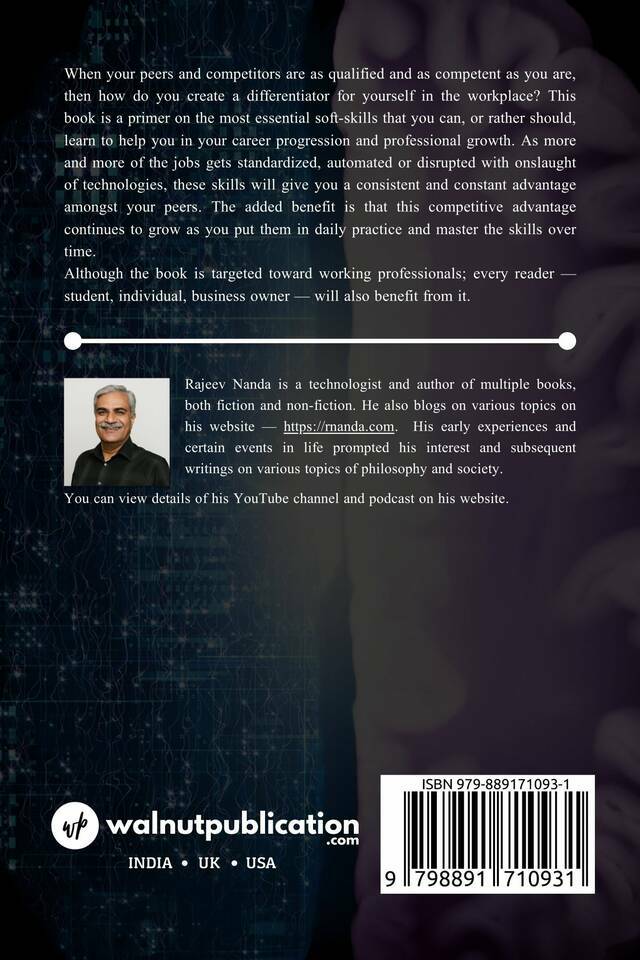 RISE: Essential Soft-Skills for Career Management back cover view