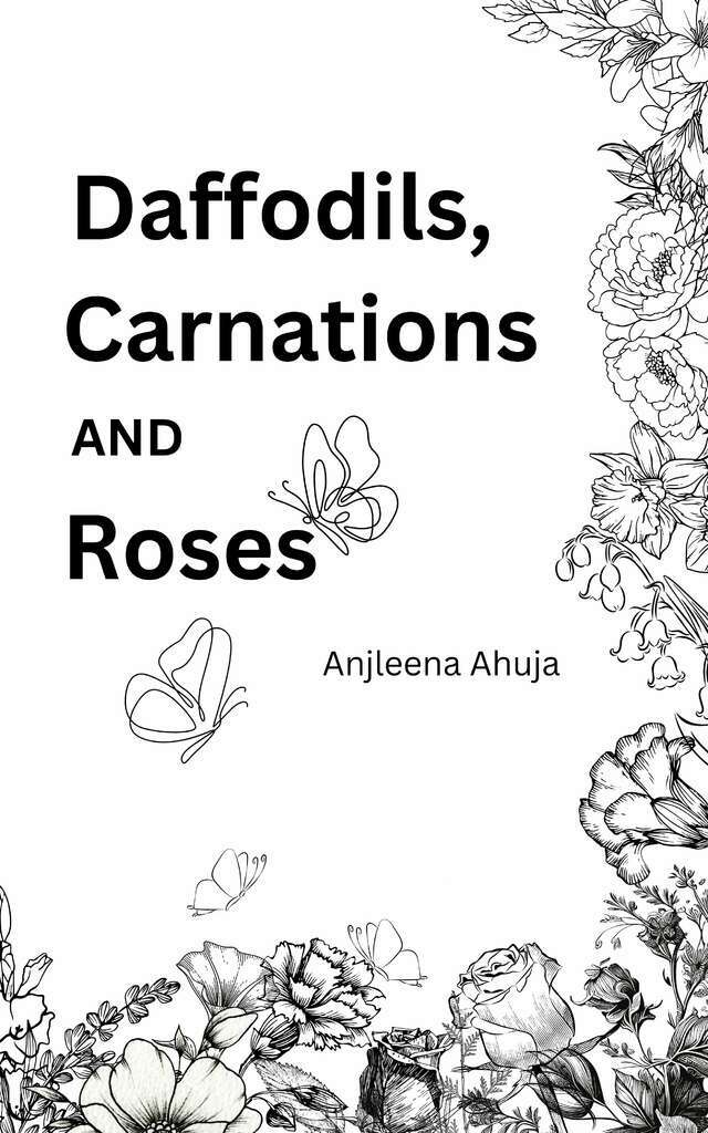Daffodils, Carnations and Roses