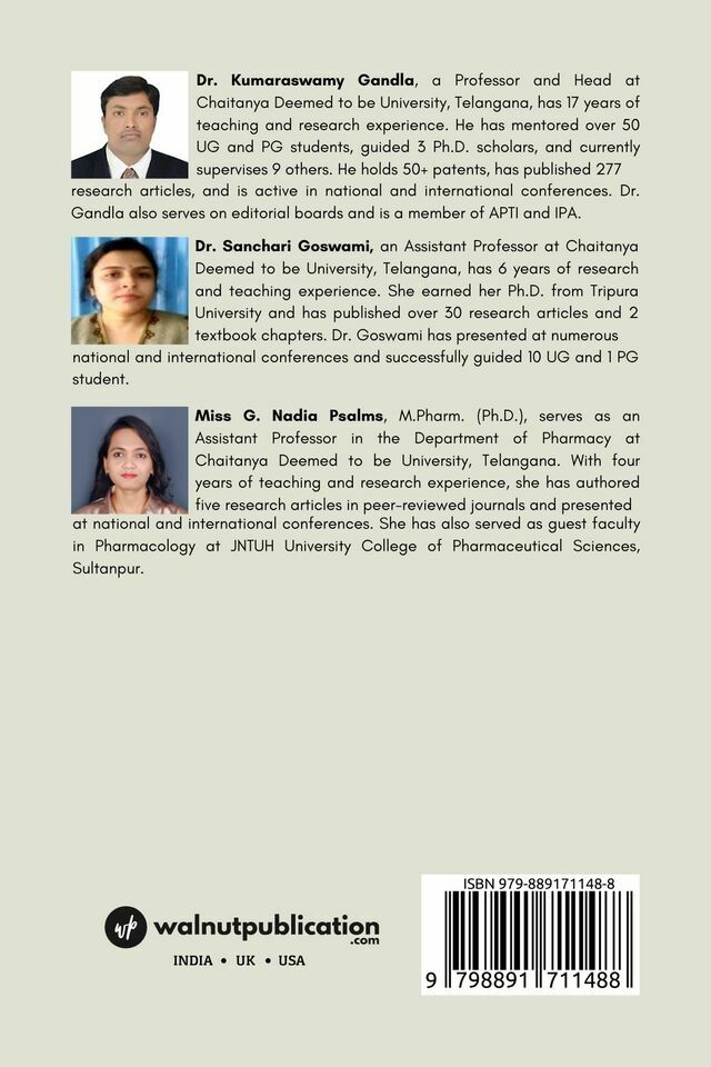 Textbook of Experimental Pharmacology back cover view