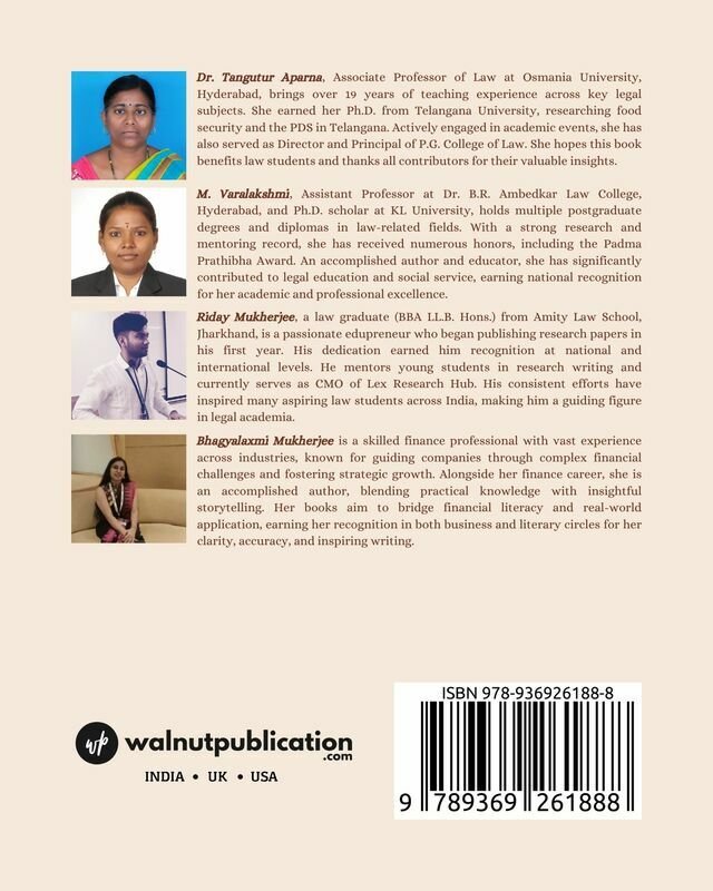 Law and The Society Volume-8 back cover view