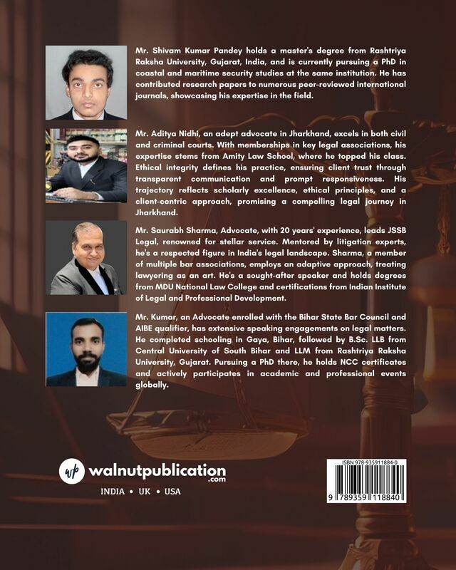 Law & The Society: Vol-6 back cover view