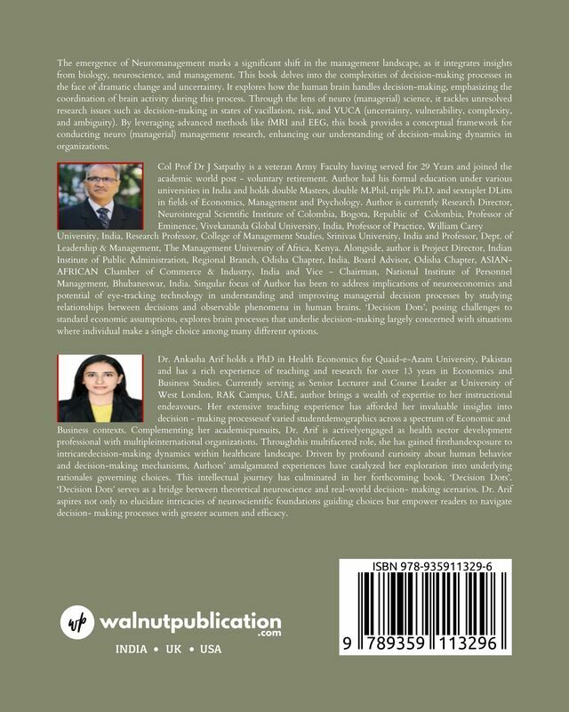 Decision Dots back cover view