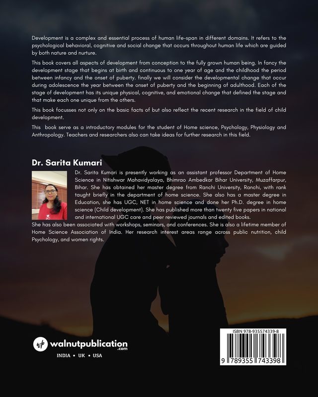 Understanding Child Prenatal to Adolescence back cover view