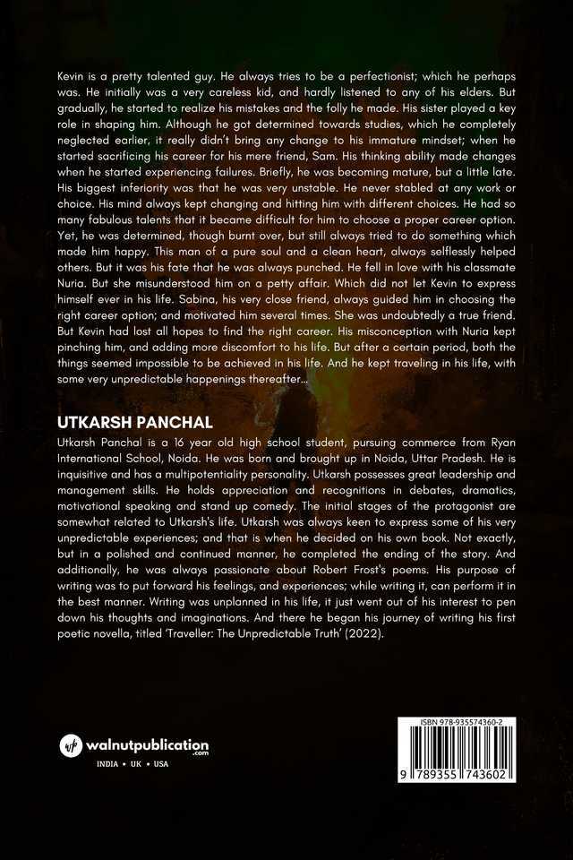 Traveller: The Unpredictable Truth back cover view