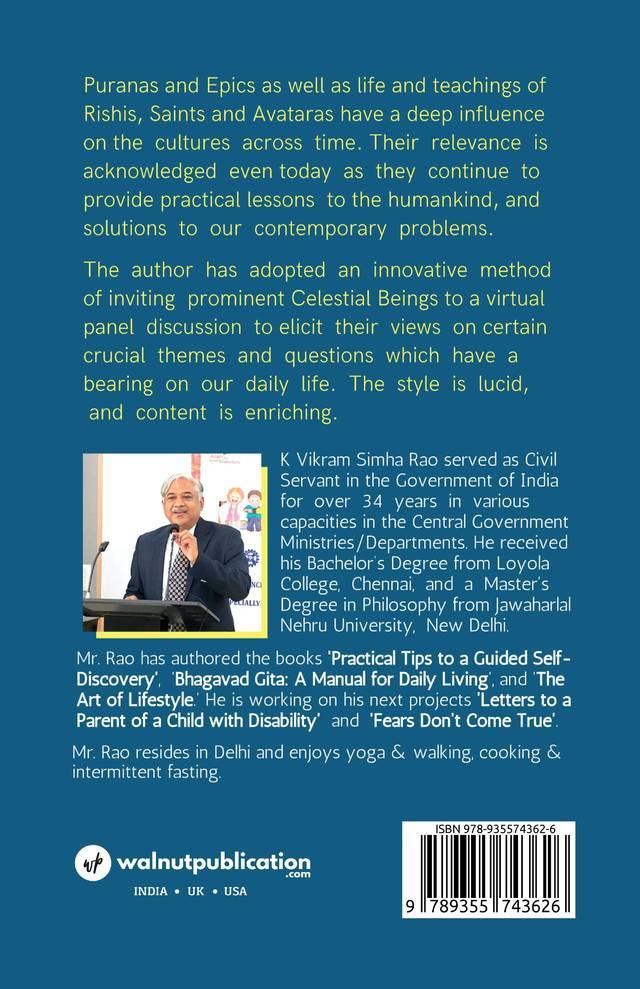 Celestial Conversations: Practical Lessons for the Humankind back cover view