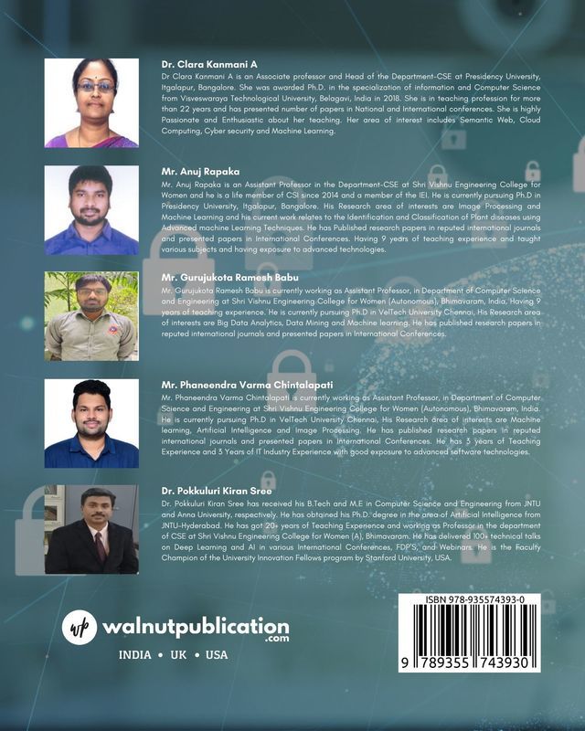 Essentials to the Secret of Cyber Security back cover view