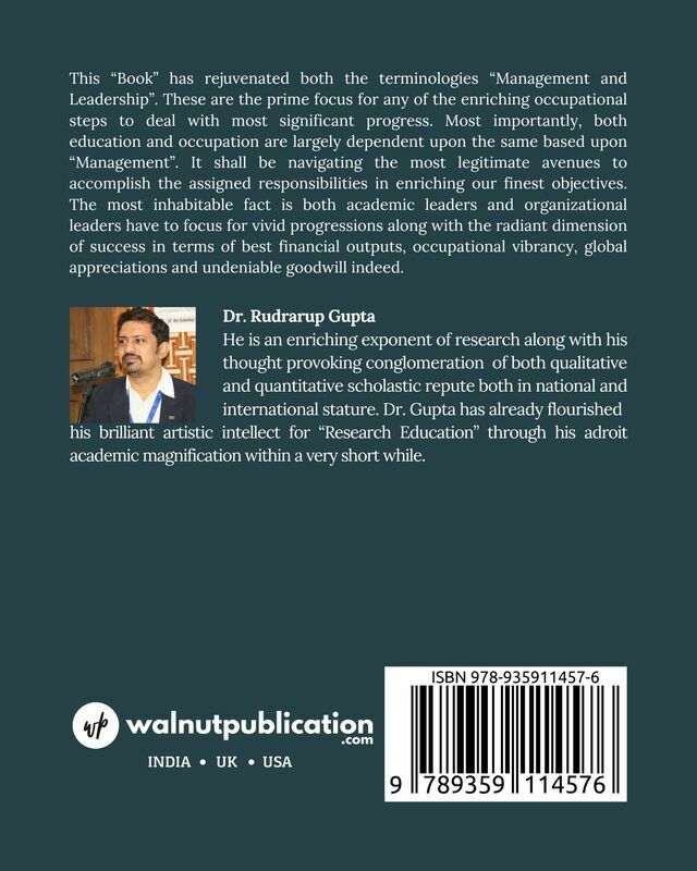 Inhabitable Practice Of Leadership For An August Organizational Distinction back cover view