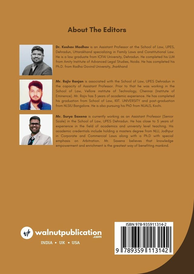 The Evolution of Justice back cover view