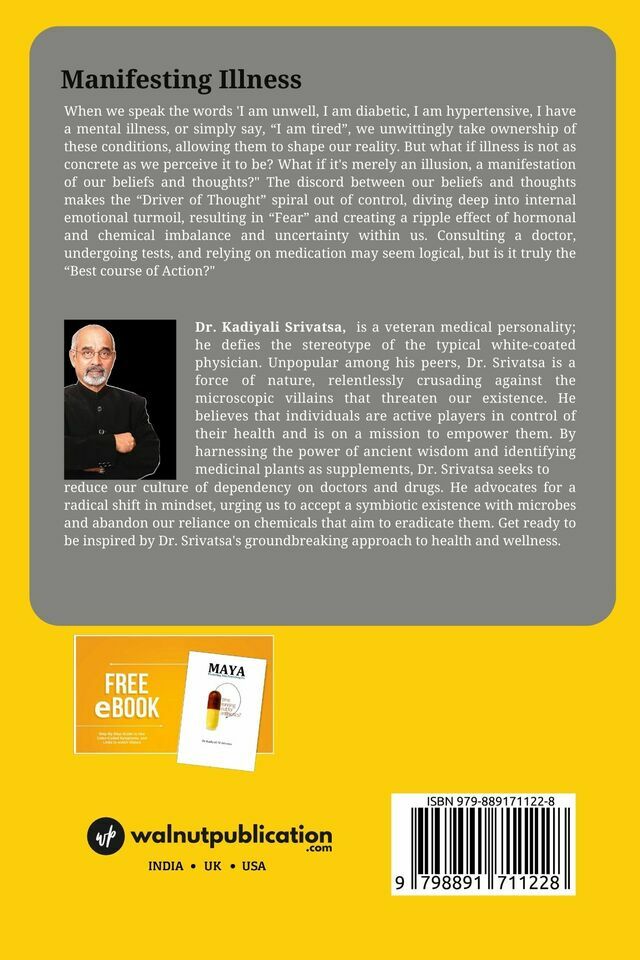 The Art of Self - Diagnosis : Volume 1 back cover view