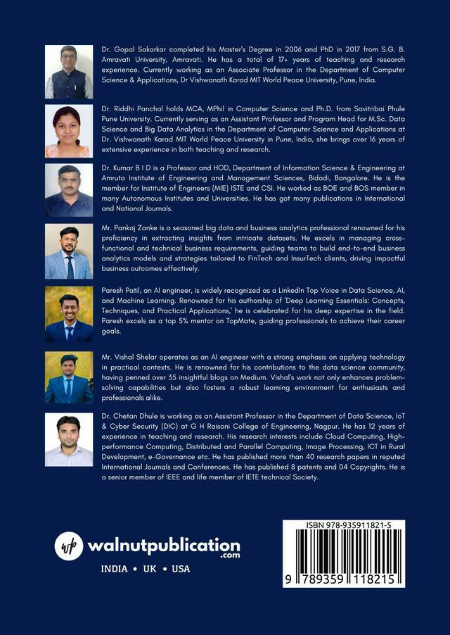 Computer Vision Bridging Theory and Application with Python Programming back cover view