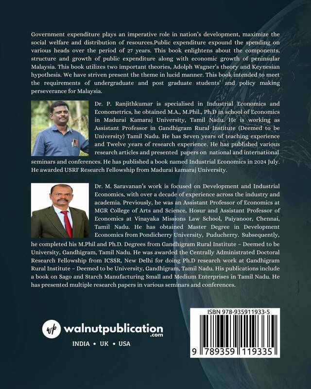 Public Expenditure and Economic Growth back cover view