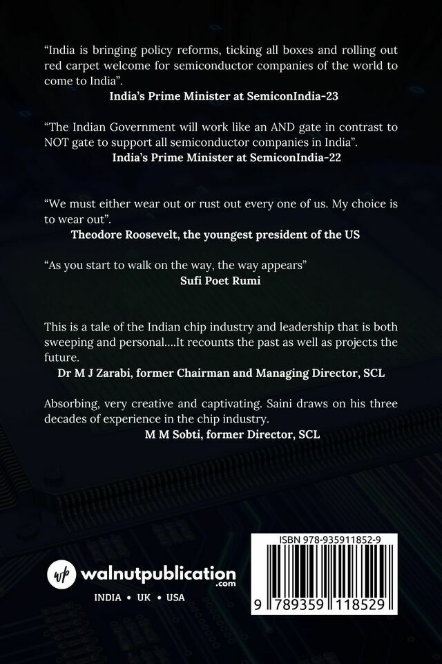 India Shaping Its Chip Industry back cover view