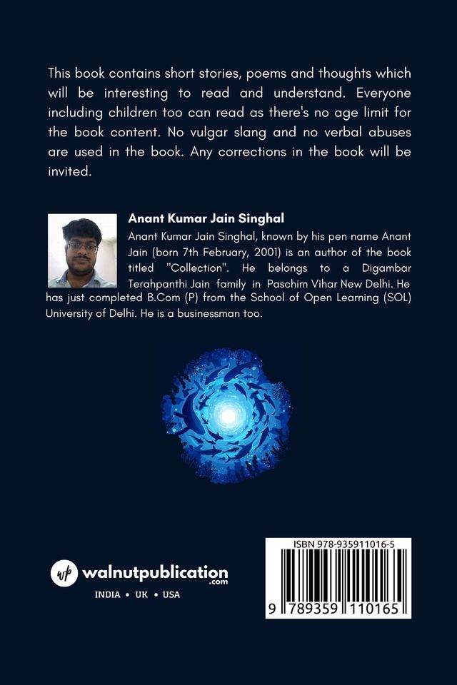 Collection back cover view