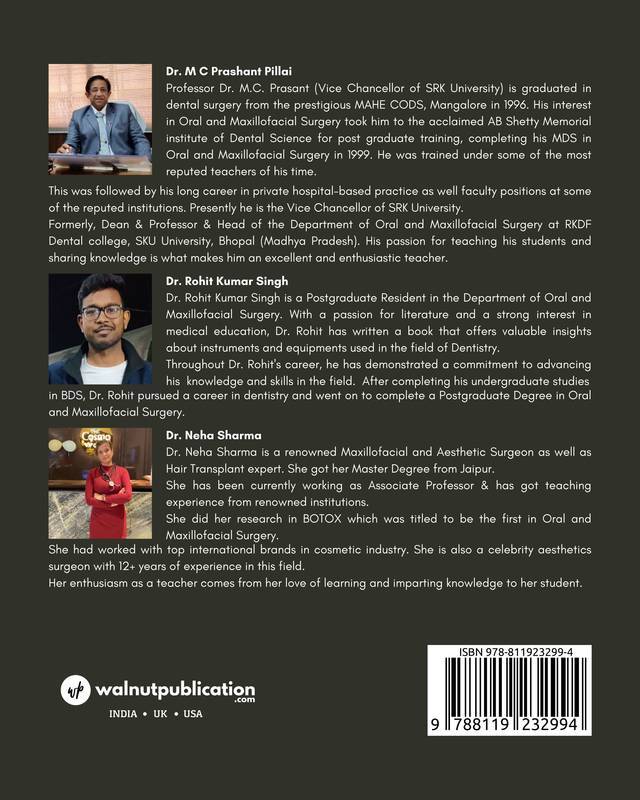 Instruments and Equipments in Dentistry back cover view