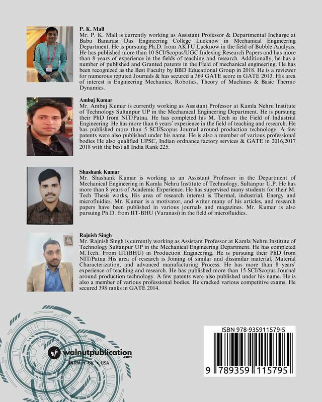 Concept of Robotics & Automation back cover view