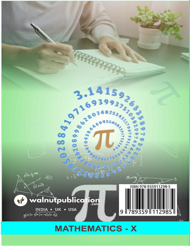 Crash Course, Mathematics -x back cover view