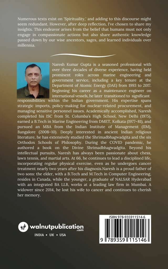 Timeless Truths: A Spiritual Journey back cover view