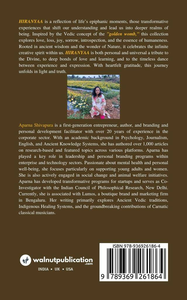 Hiranyaa back cover view