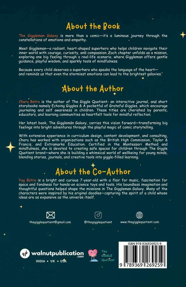 The Giggleman Galaxy back cover view