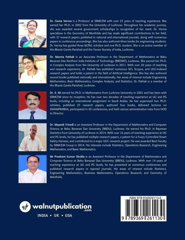 A Textbook of Engineering Mathematics-II back cover view