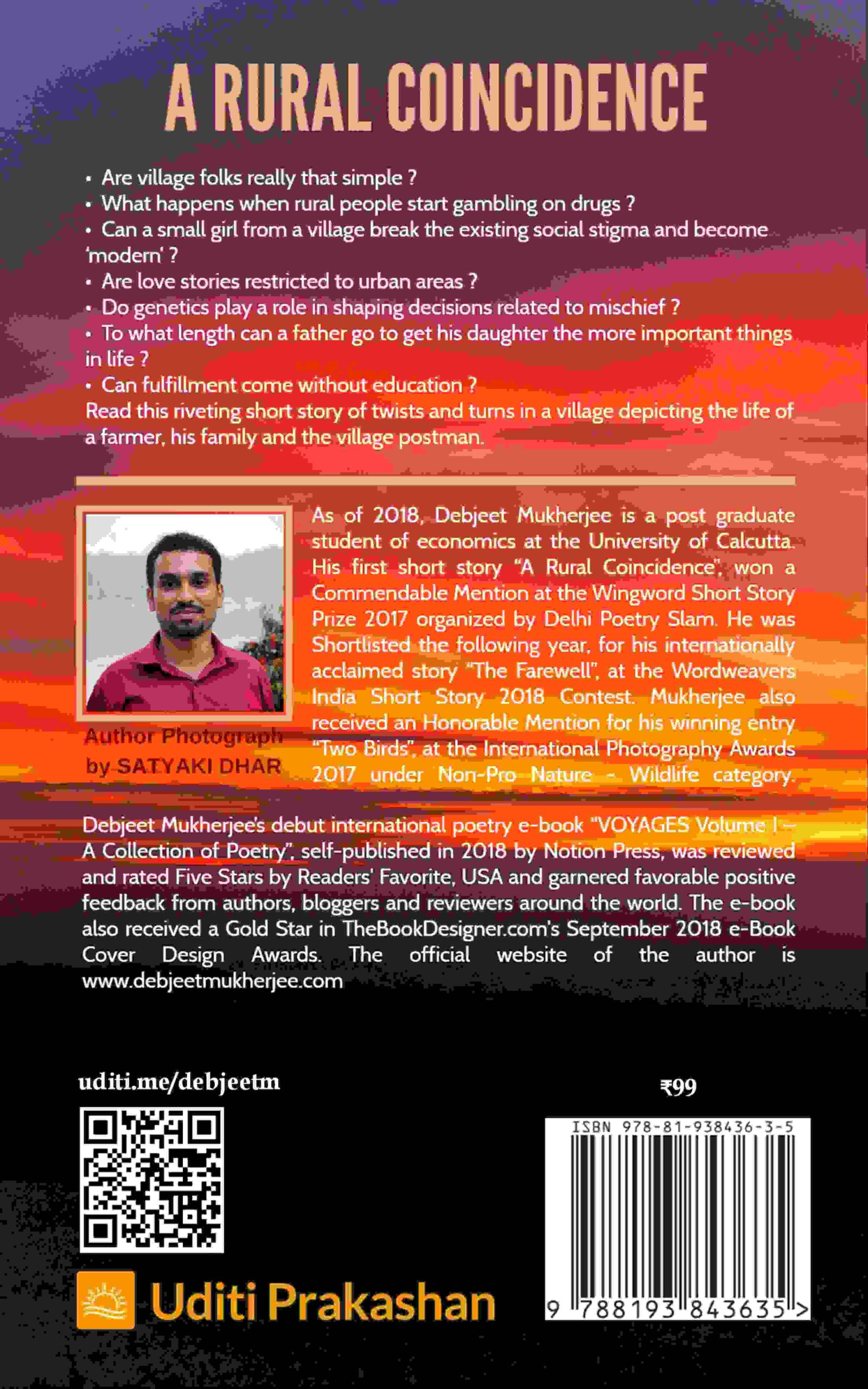 A Rural Coincidence back cover view