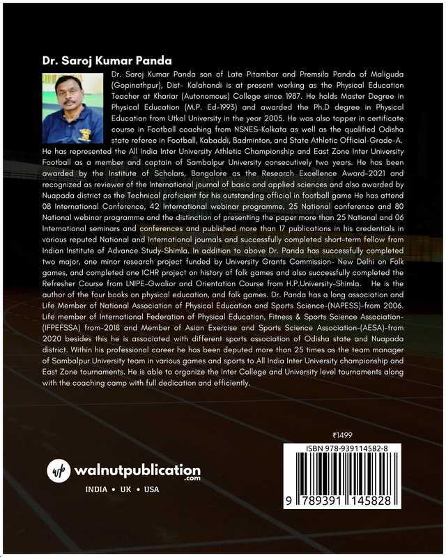 Professional Development of Physical Education and Sports back cover view