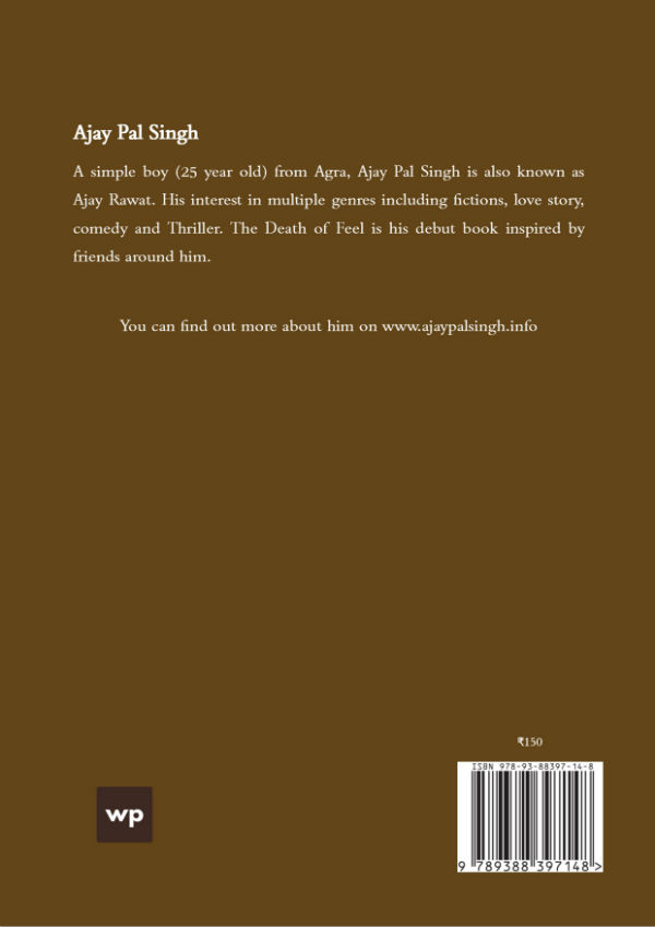 The Death Of Feel back cover view