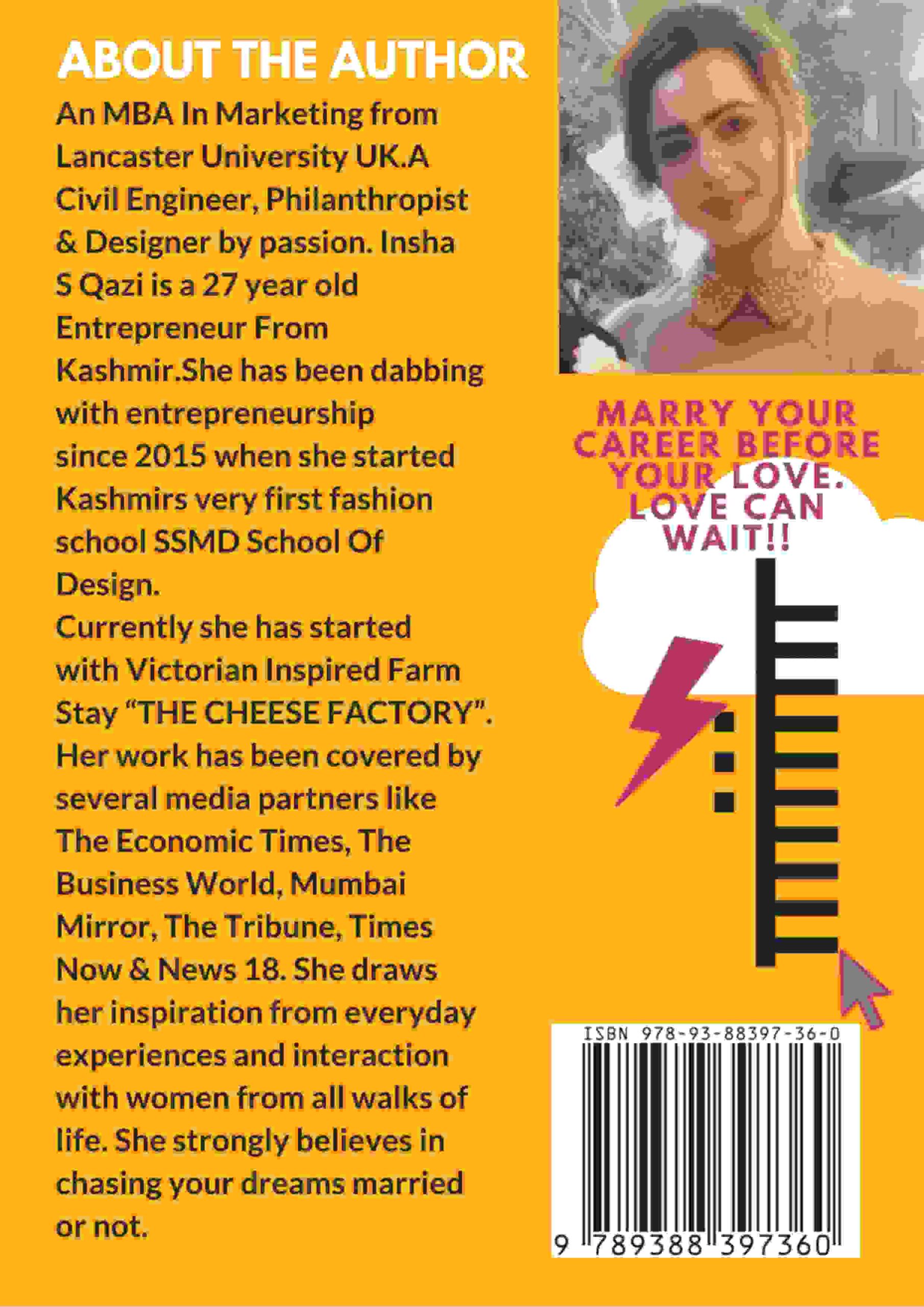 Be the CEO You Always Wanted to Marry back cover view