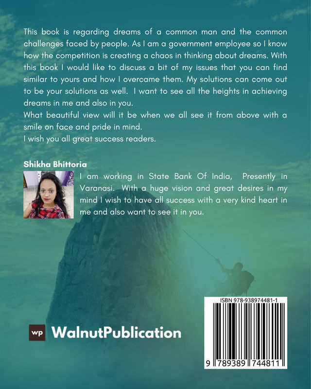 Turn your Dreams into Reality back cover view