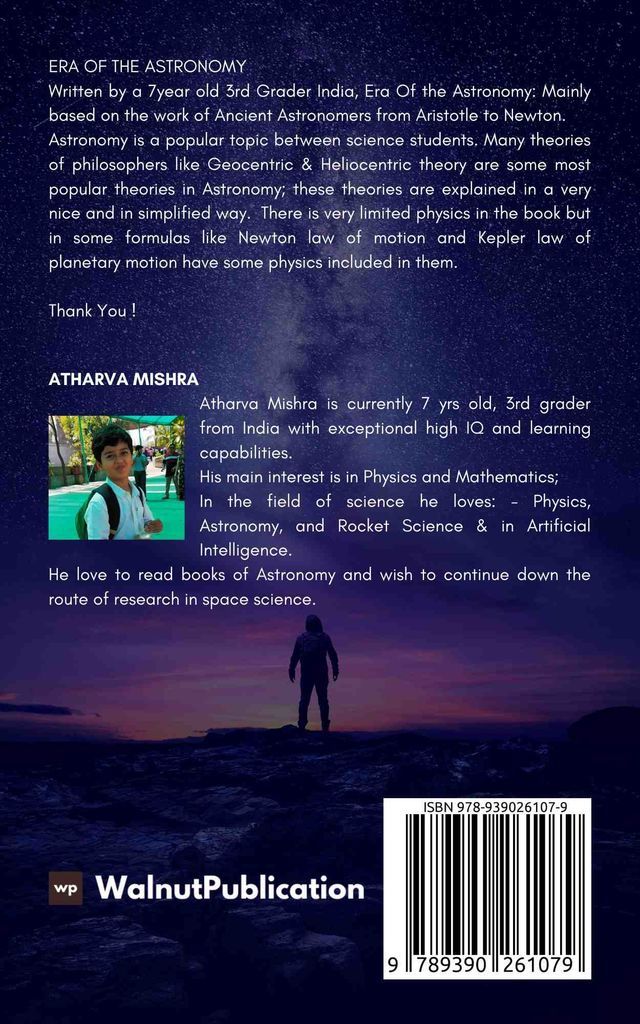 Era of the Astronomy back cover view