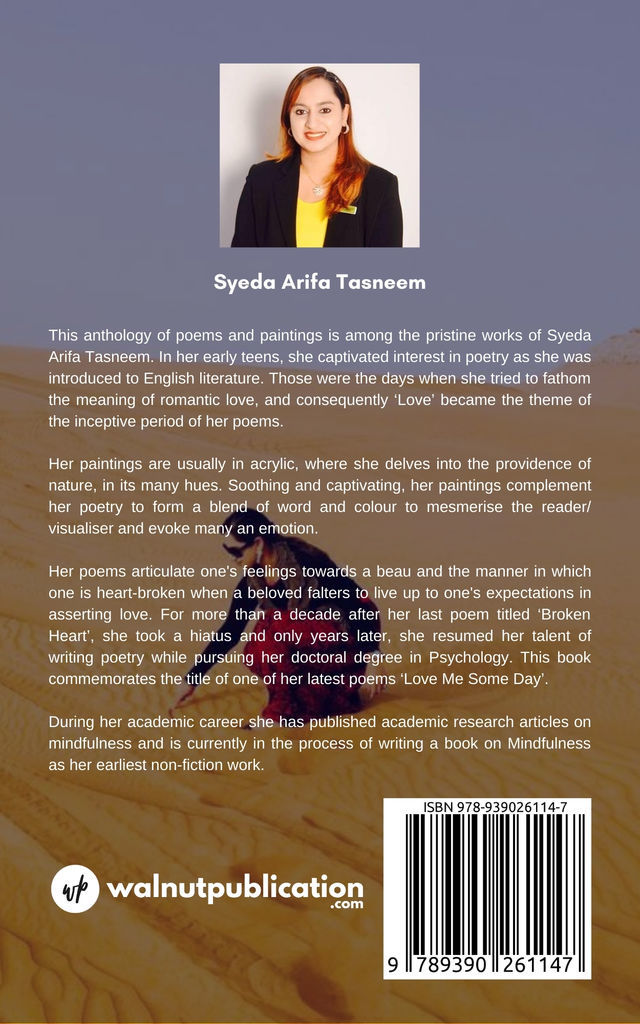 Love Me Some Day back cover view