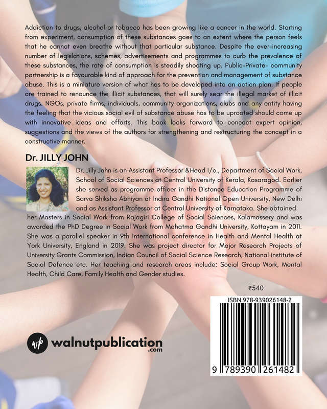 Public Private Community Partnership in Prevention and Management of Substance Abuse back cover view