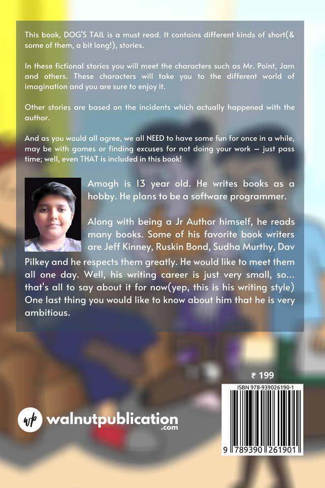 Dogs Tail back cover view