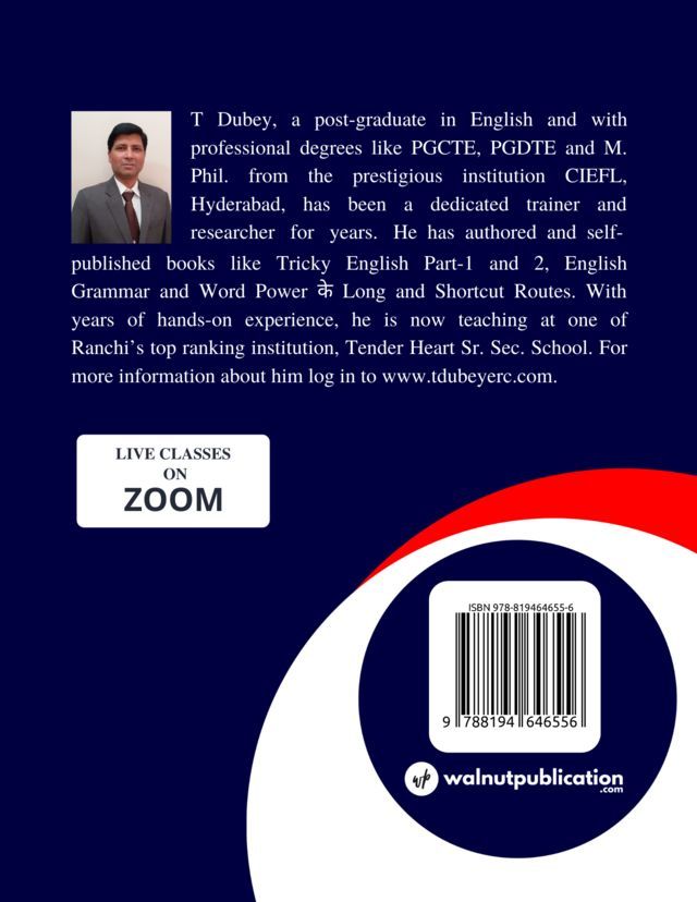 Objective English Easy to Hots - Part II back cover view