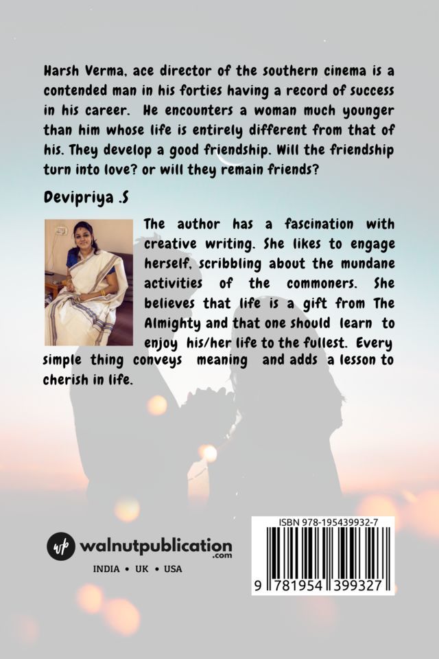 Not a love story back cover view