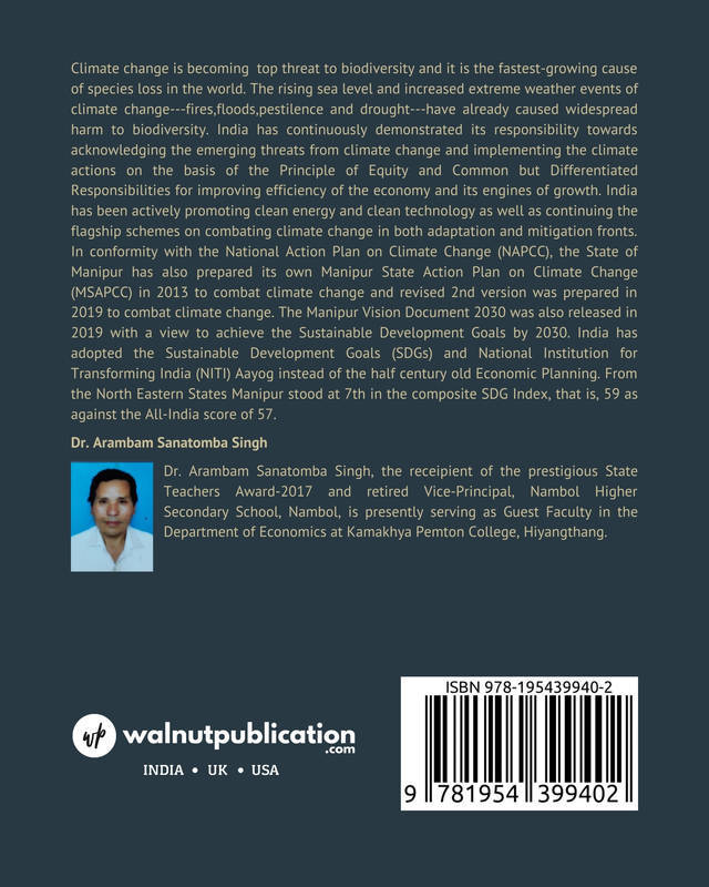 Challenges of Climate Change in Manipur: Strategies and Action Plans back cover view