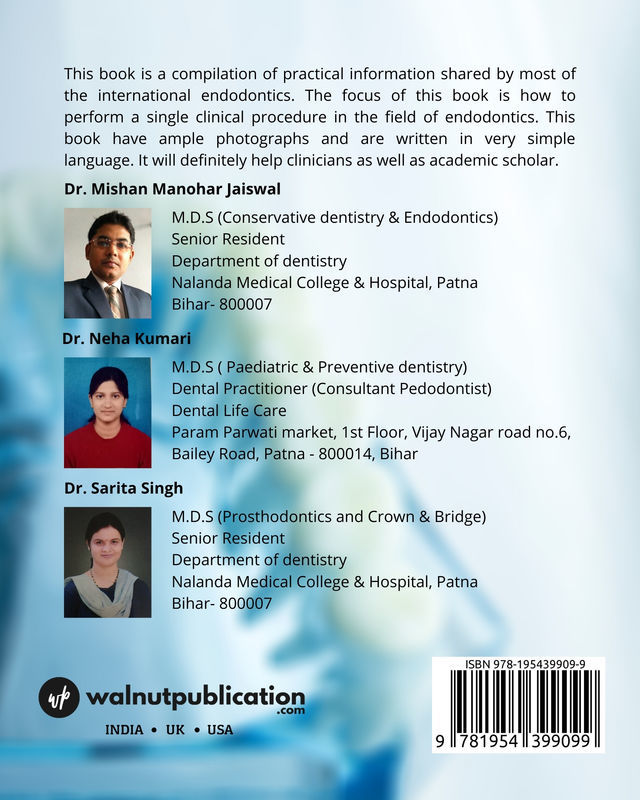 Minimal Invasive Dentistry back cover view