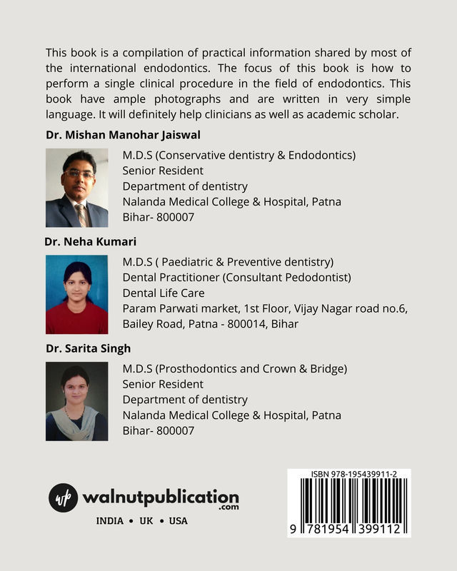 Esthetic Dentistry back cover view