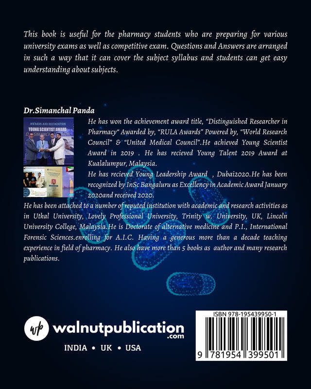 Dr. Panda’s Professional Pharmaceutics Discussion back cover view