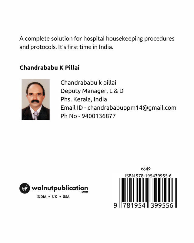 A Text Book of Hospital Housekeeping back cover view
