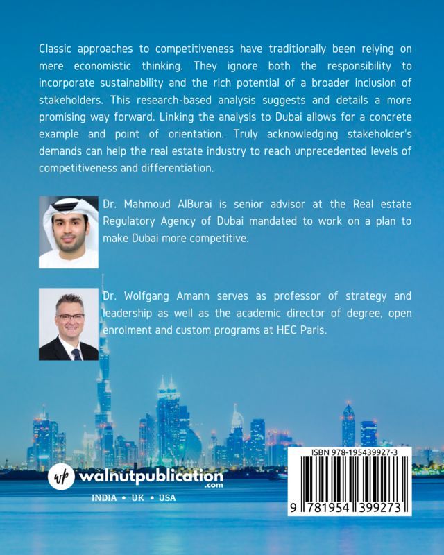 Rethinking Competitiveness in the Real Estate Industry – How Stakeholder Orientation Creates More Value back cover view
