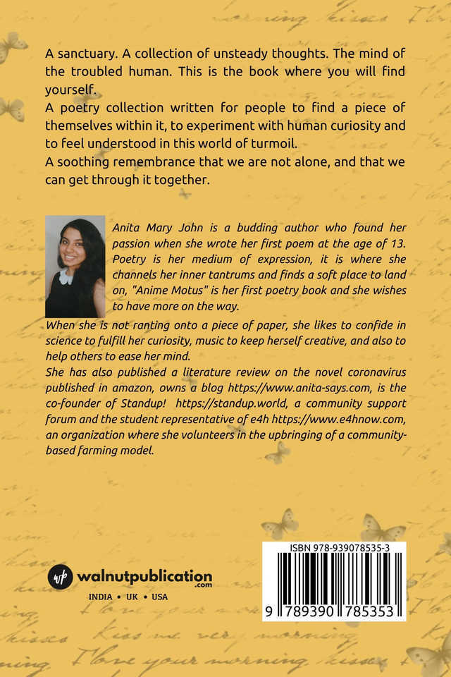 Anime Motus back cover view