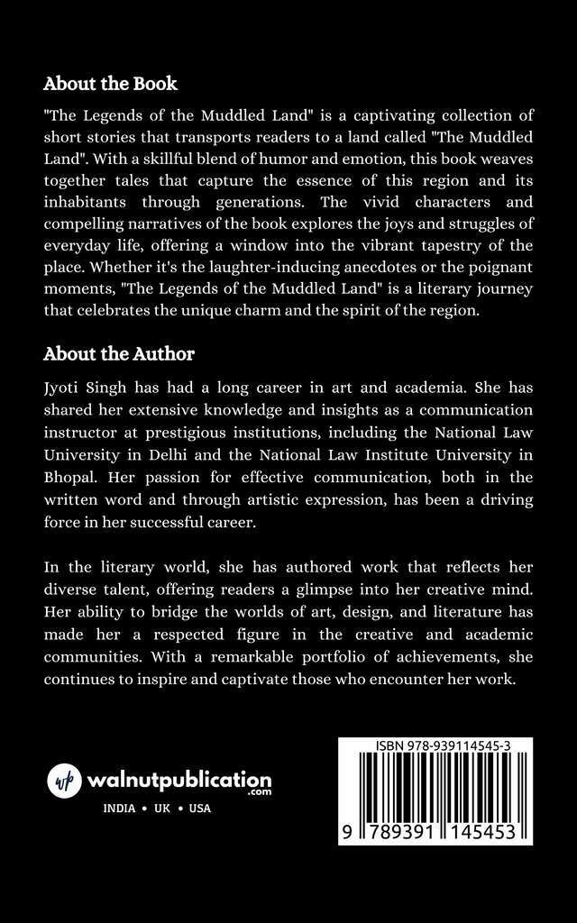 The Legends of the Muddled land back cover view