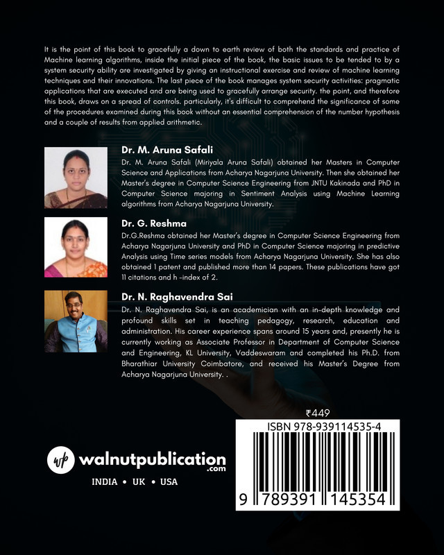Machine learning for all back cover view