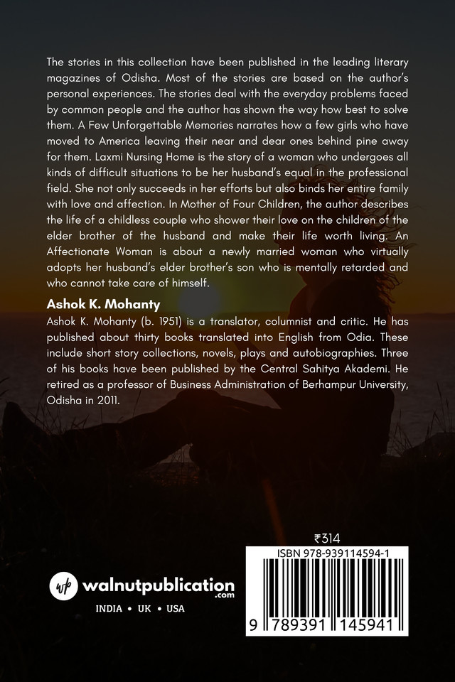 A Radiant Woman And Other Stories back cover view