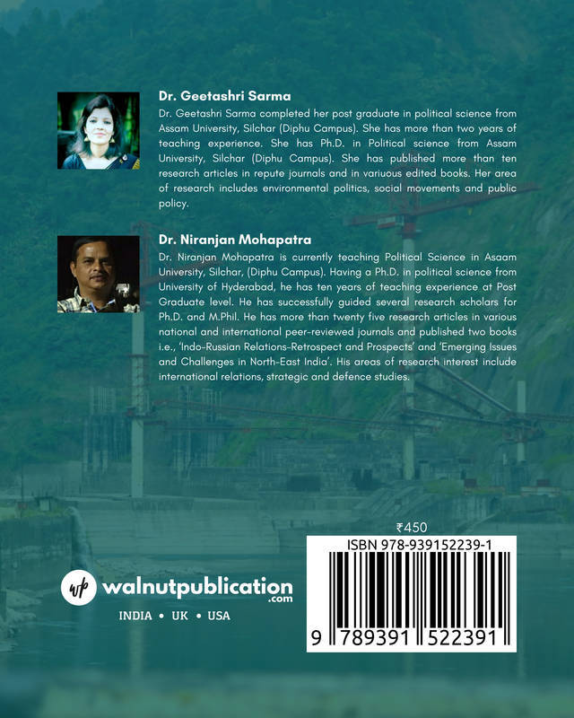 The Politics of Environment and Anti Dam Movements in North-East India back cover view