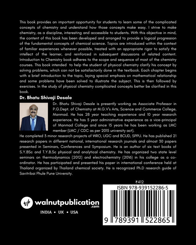Easy Concept in Chemistry back cover view