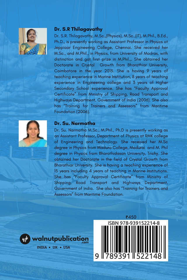 Nautical Physics for Mariners back cover view
