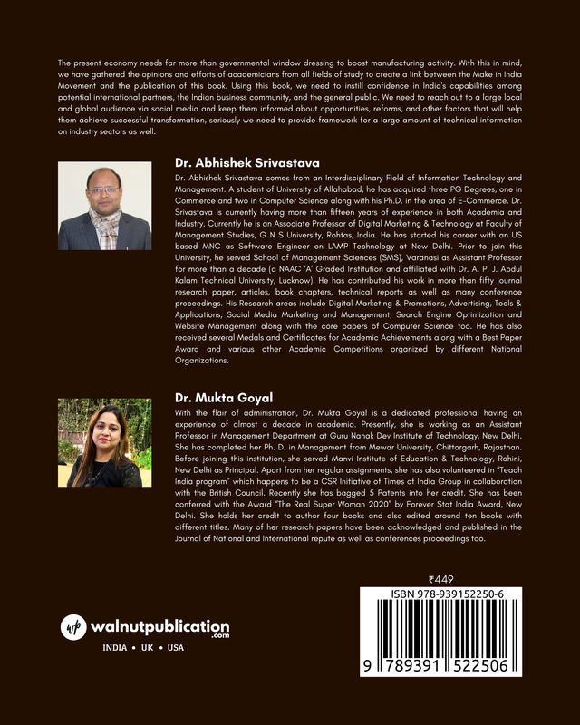 Make in India: Fostering Innovation back cover view